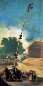 弗朗西斯科 德 戈雅 The Greasy Pole La Cucana 弗朗西斯科 德 戈雅 The Greasy Pole La Cucana